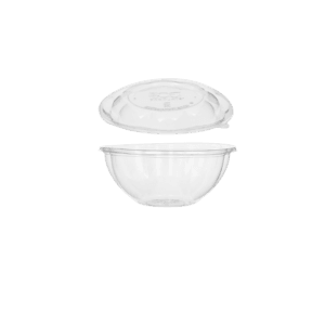 Ensaladera Grande de Cristal con Tapa