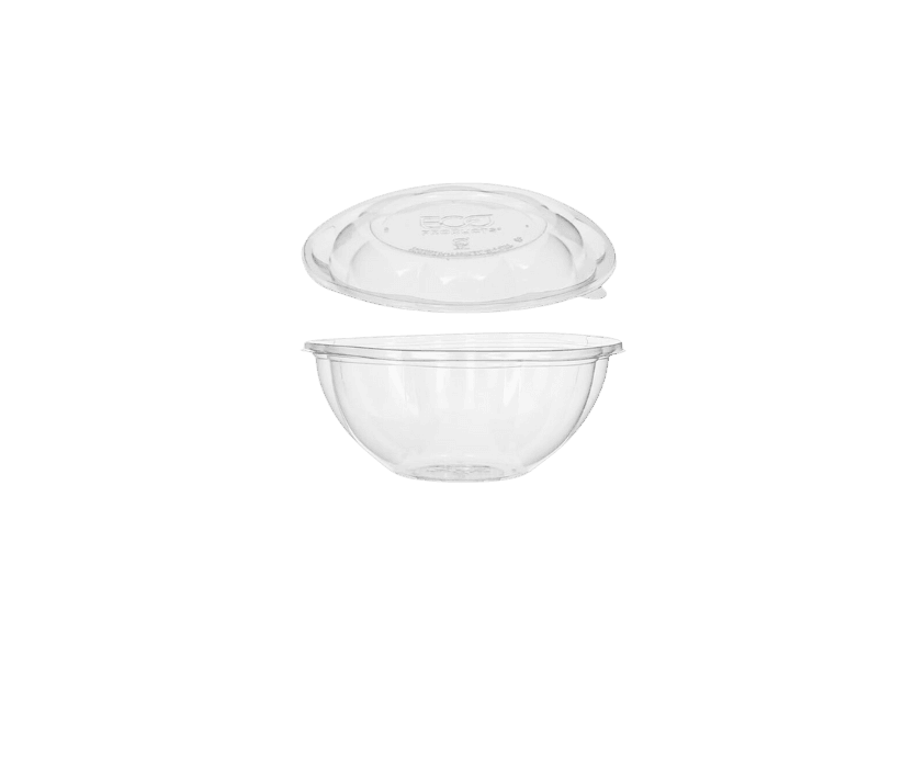 Ensaladera Grande de Cristal con Tapa