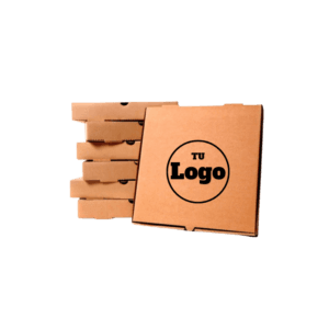 Caja de Pizza con Logo del Cliente